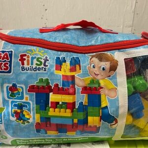 For the Mega Bloks First Builders 160-piece set (excellent condition)